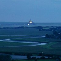 Mont Saint Michel desde el Jardin des Plantes