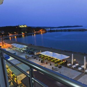 View from the balcony of Hotel Asterias