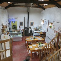 inside the cafe