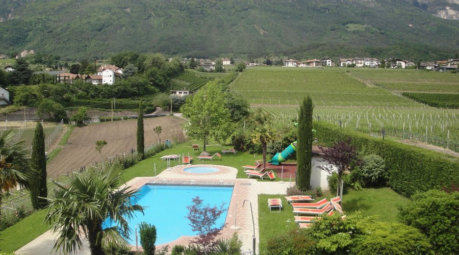 Schwimmbad mit Garten