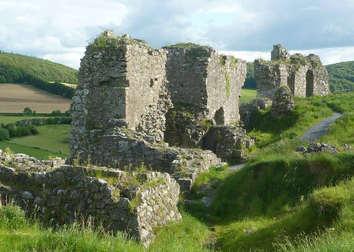 The Inside Ruins Of The Main Gatehouse Entrance