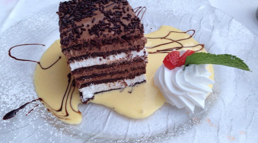Tarta casera de chocolate!