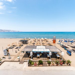Ammoudara Beach 100 meters from our apartments