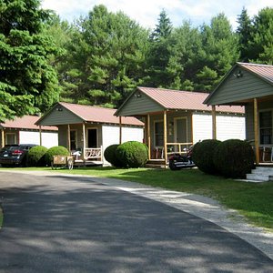 Picture of some of the cabins
