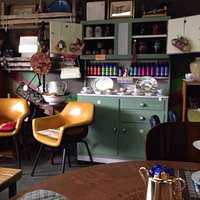 A fascinating & welcoming mix of old wares & furnishings.