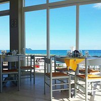 Indoors restaurant view