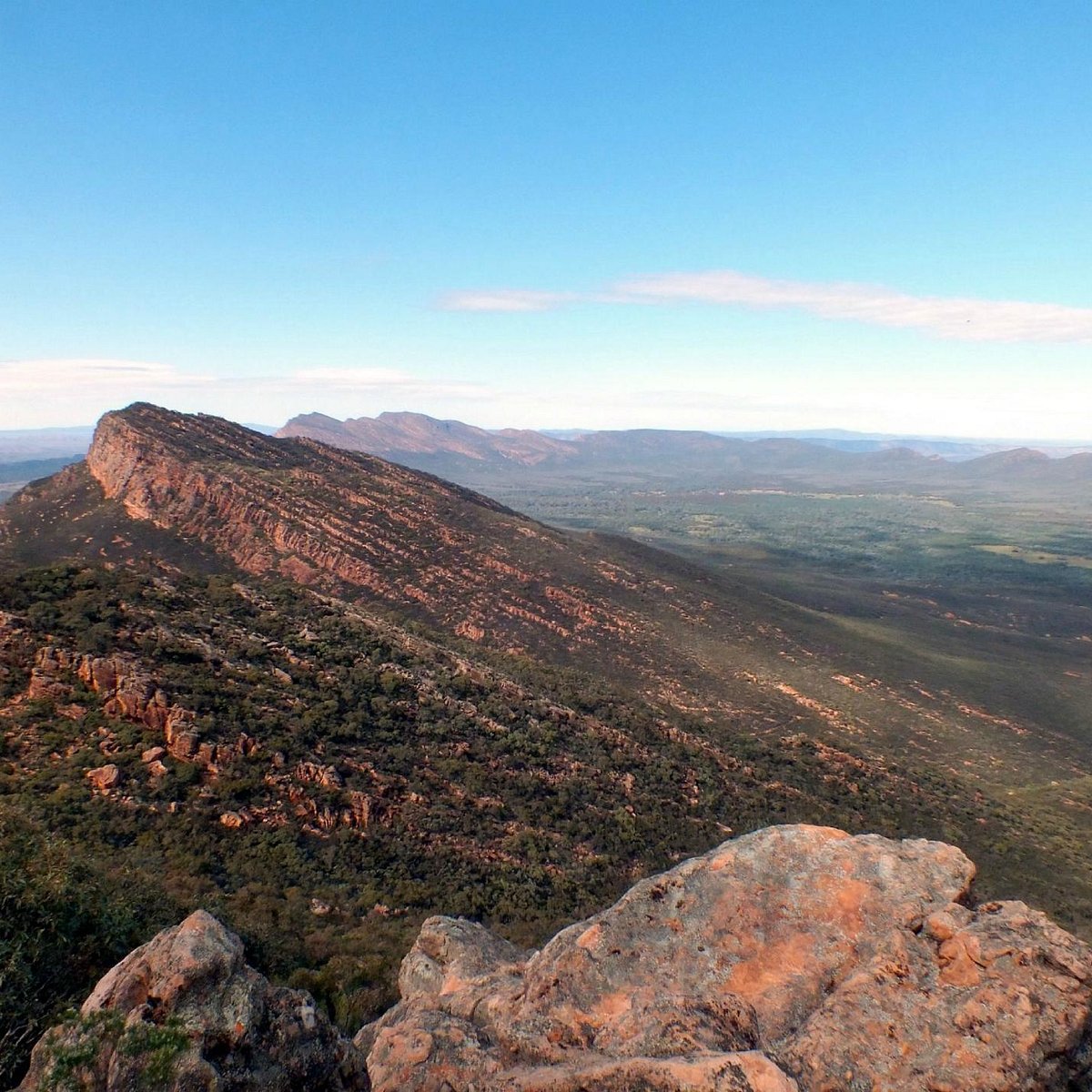 Хребет флиндерс. Wilpena pound.