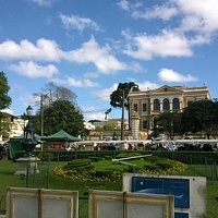Vista no domingo de feira.