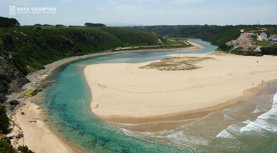 The border between Alentejo and Algarve
