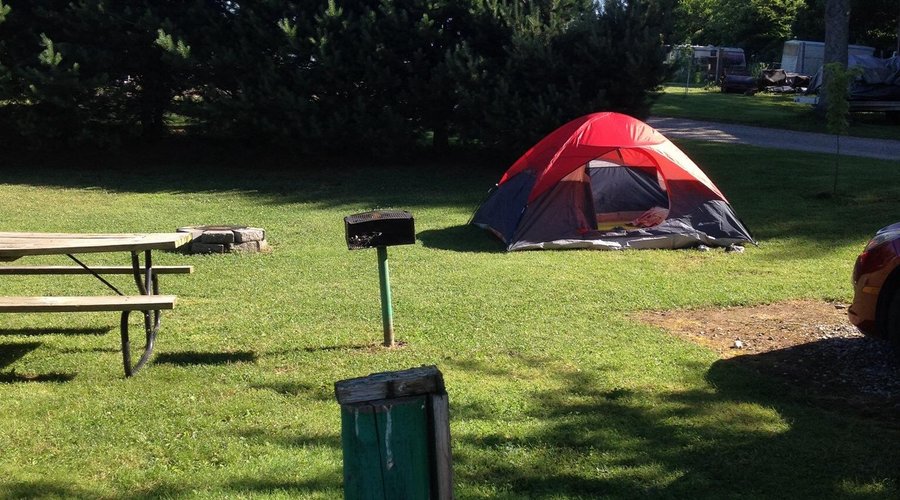Tent site