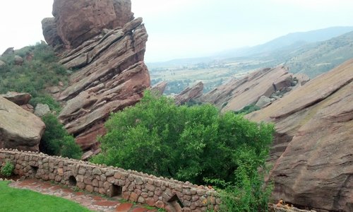 From the porch of Red Rocks Trading Post