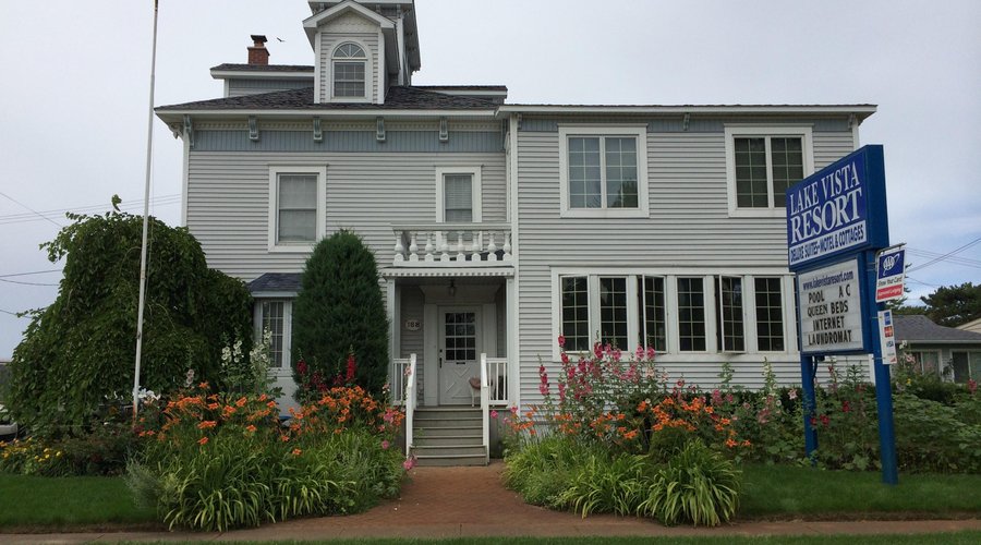 The historic house.