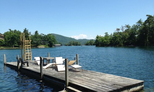 The lake