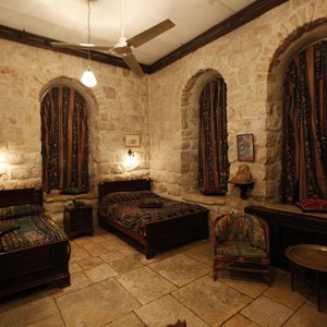Jerusalem Hotel in Jerusalem, image may contain: Garden, Street, Villa, Walkway