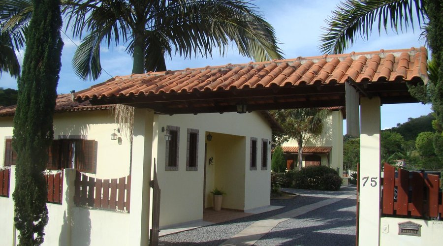 Vista da entrada e recepção