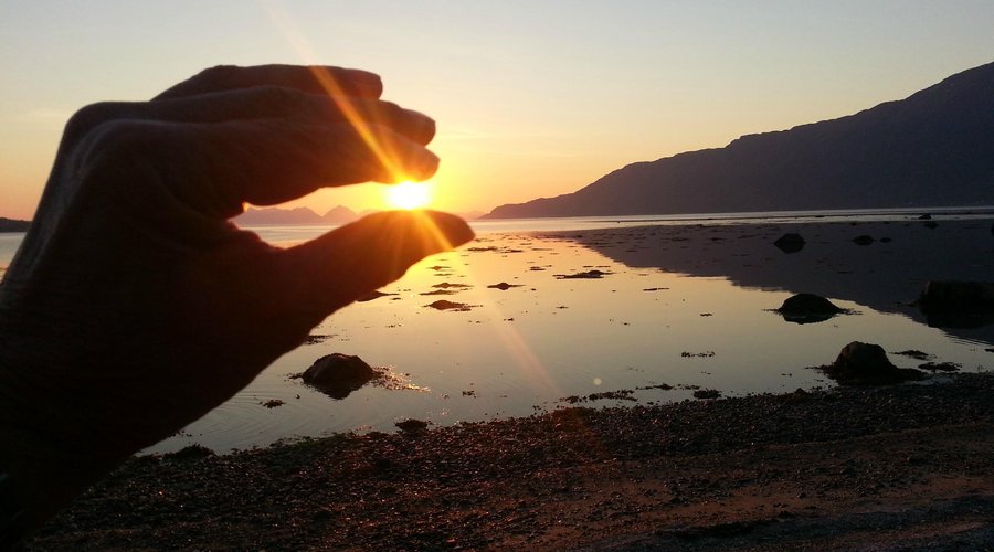 I stole the midnight sun