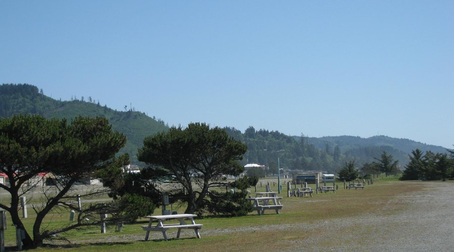 Oceanside RV Park - empty RV sites