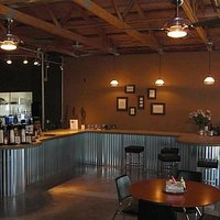 interior of our service counter and seating