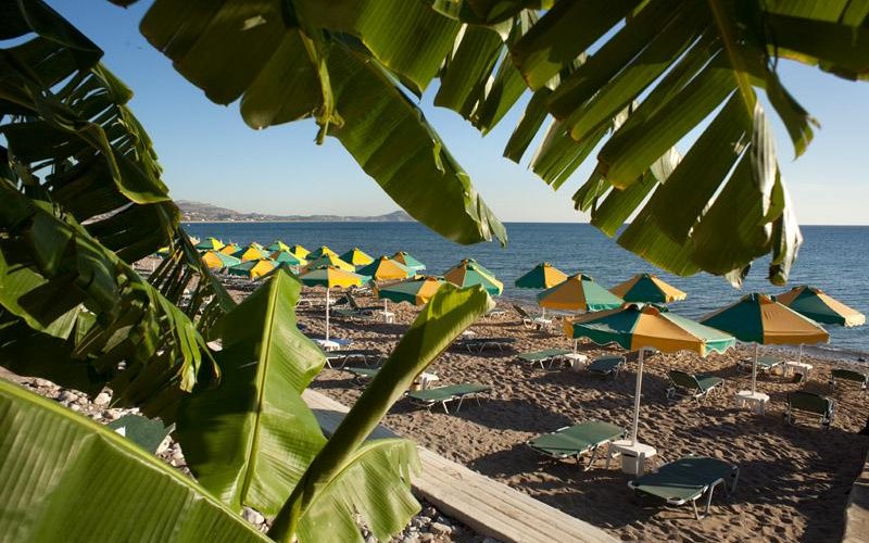 IRENE PALACE- the beach with blue flag for the cleanliness of the beach & the sea