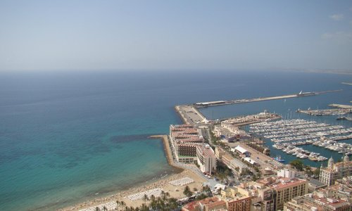 Alicante, Castle wiew