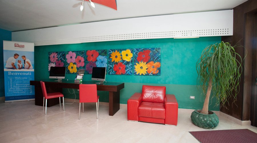 Lobby at the Corte del Salento Club Village