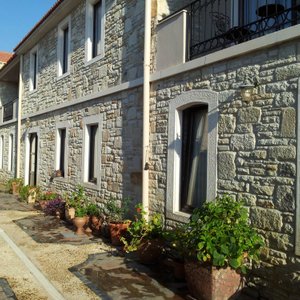 The building in meditteranian style