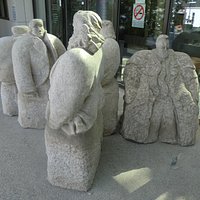 in front of Yukon's Legislative Assembly