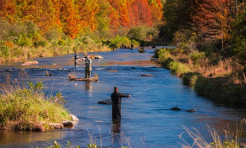 Fly fishing on the Lower Mountain Fork River