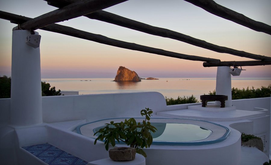 Solarium e jacuzzi