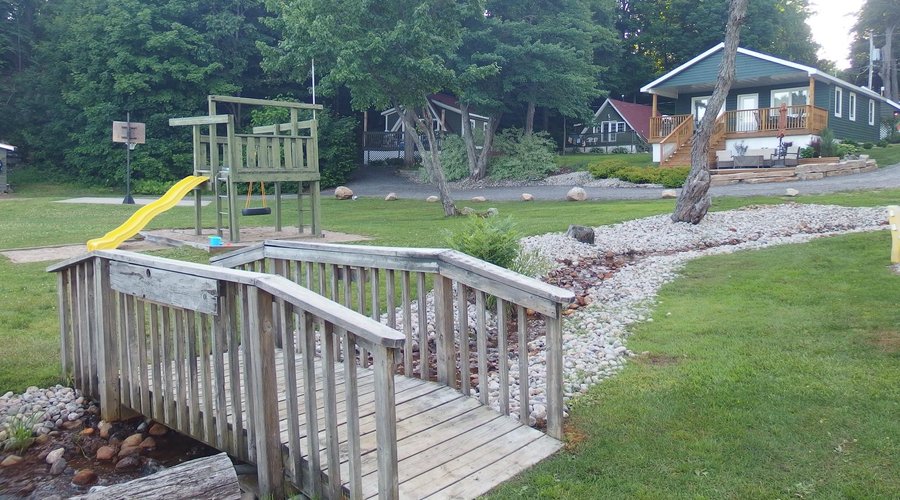 Cottages are all close to the beach