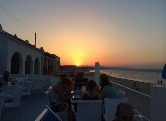 to the sunset