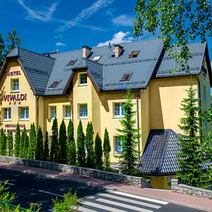 Vivaldi Hotel Karpacz in Karpacz, image may contain: Hotel, Villa, Neighborhood, Resort