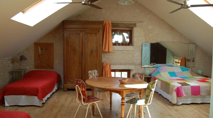 Chambre " Itinérance"  4 couchages