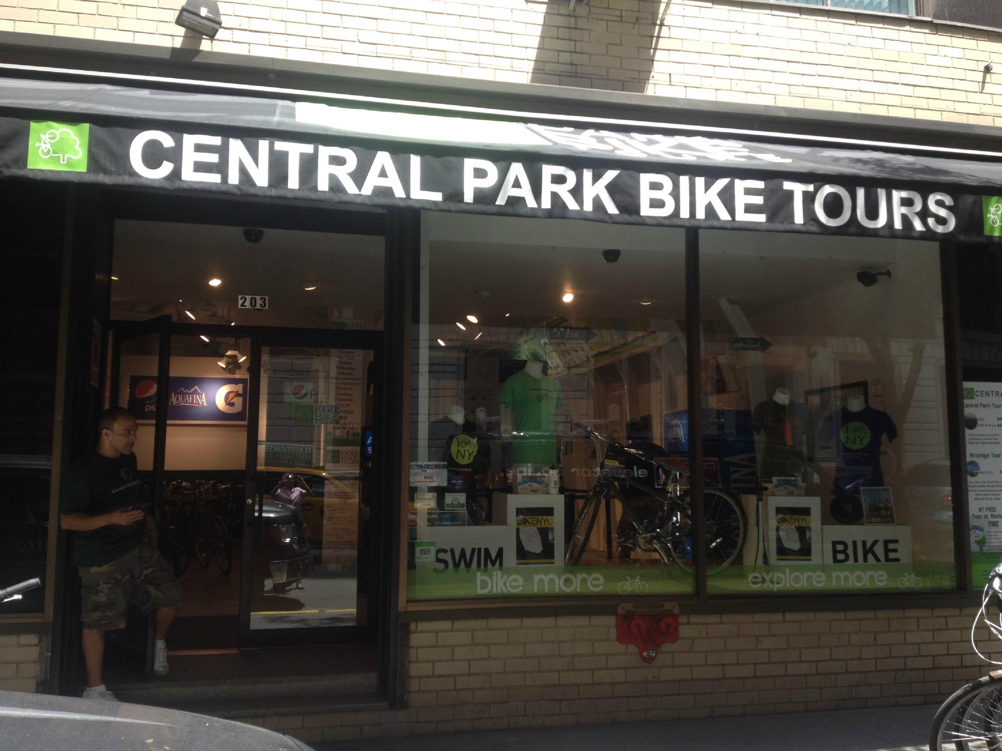 Bike rental near central park online