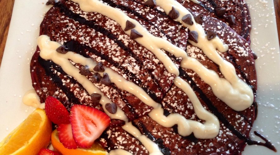 Red Velvet Pancakes