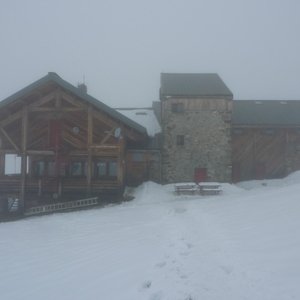 Bonhomme in the snow
