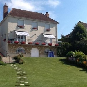view on the main house