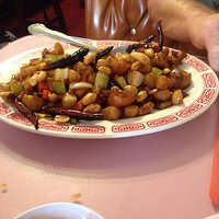 Kung pow chicken, delicious