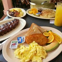 BBQ RIBS AND EGGS