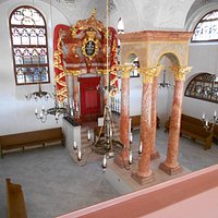 Horni synagoga - wnętrze