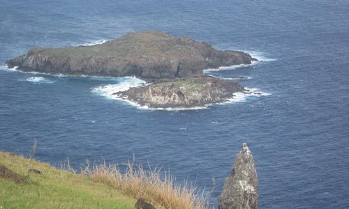 Islote Motu  Nui  ( Lugar  en  que  habitaba  el Manutara )