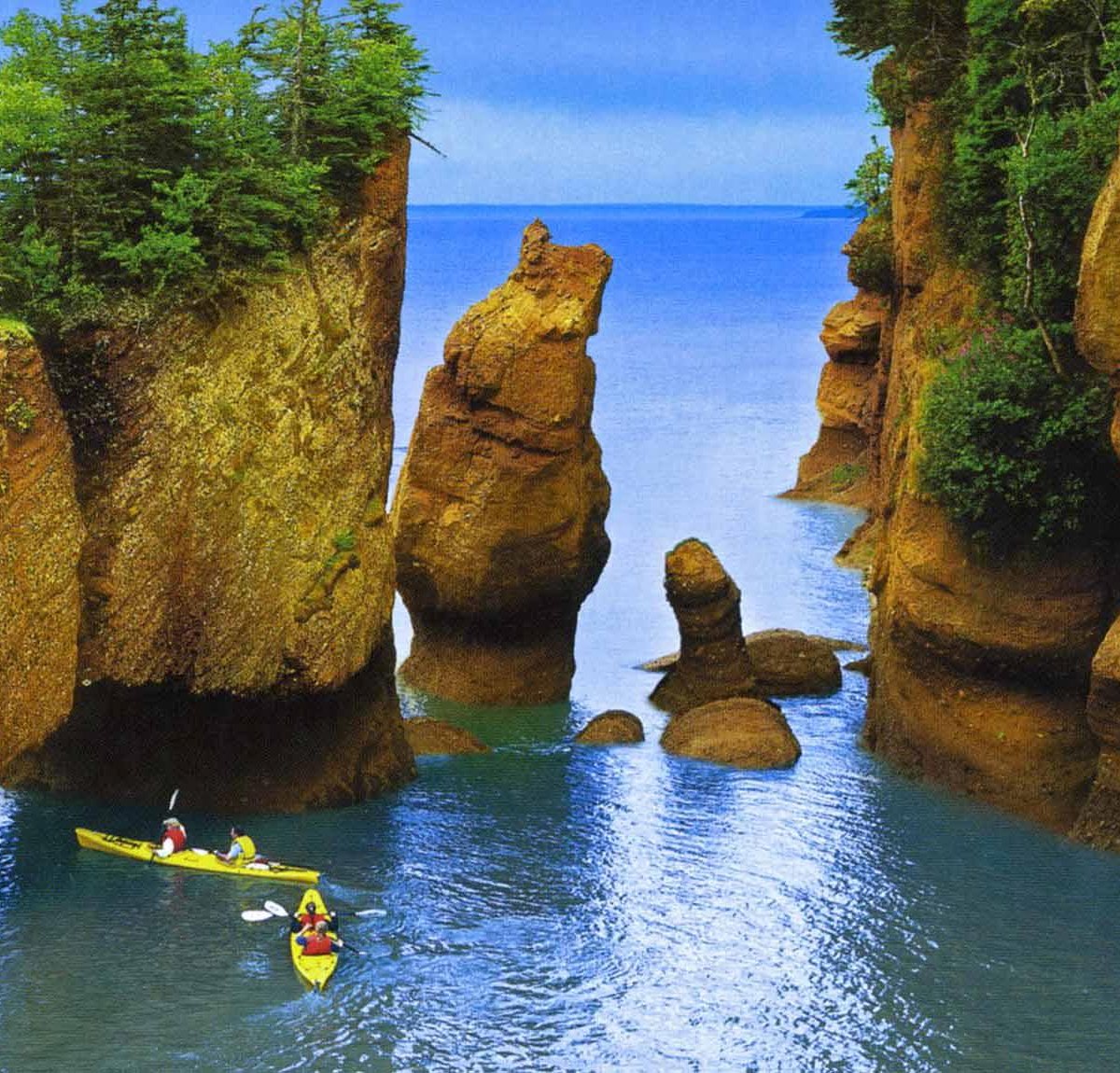 Playa De La Marea Baja En La Bahía De Fundy Nuevo Brunswick - El