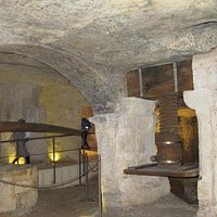 Interno del Frantoio Ipogeo di Giurdignano