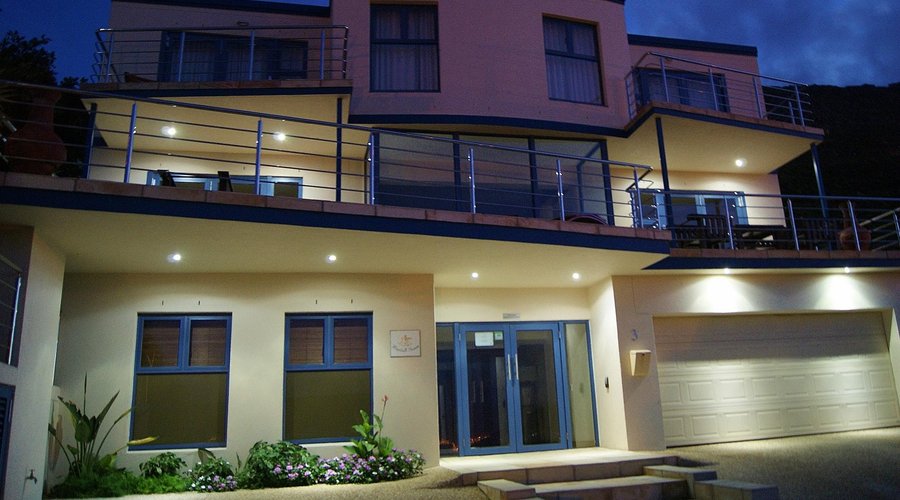 Front view of guest house
