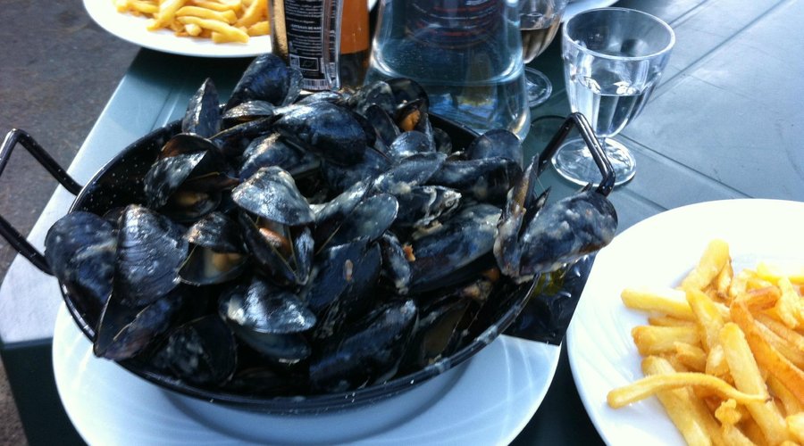 les moules à la sauce Pierrot