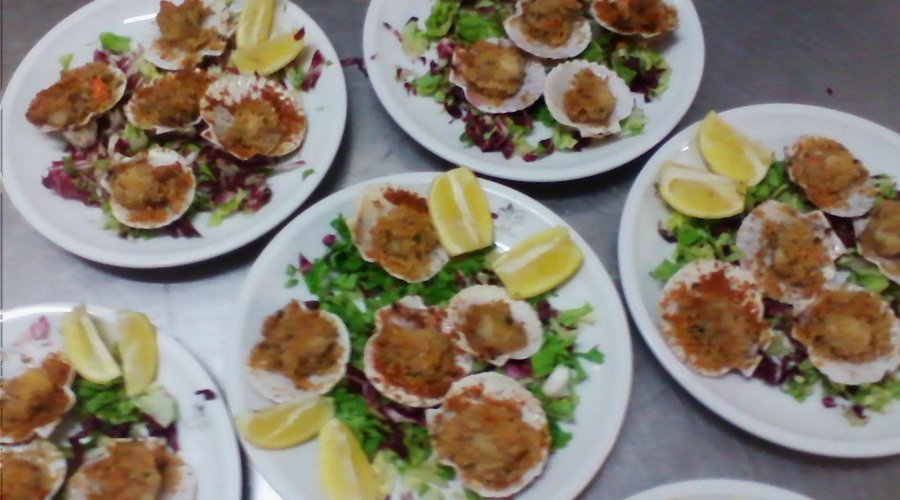 capesante  gratinate