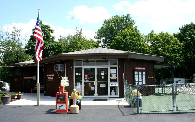 Our campground office