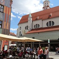 Chiesa di St. Moritz ad Augsburg.