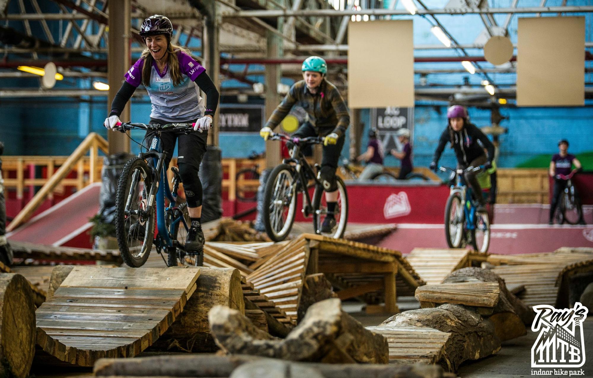 Indoor mountain bike park shop near me