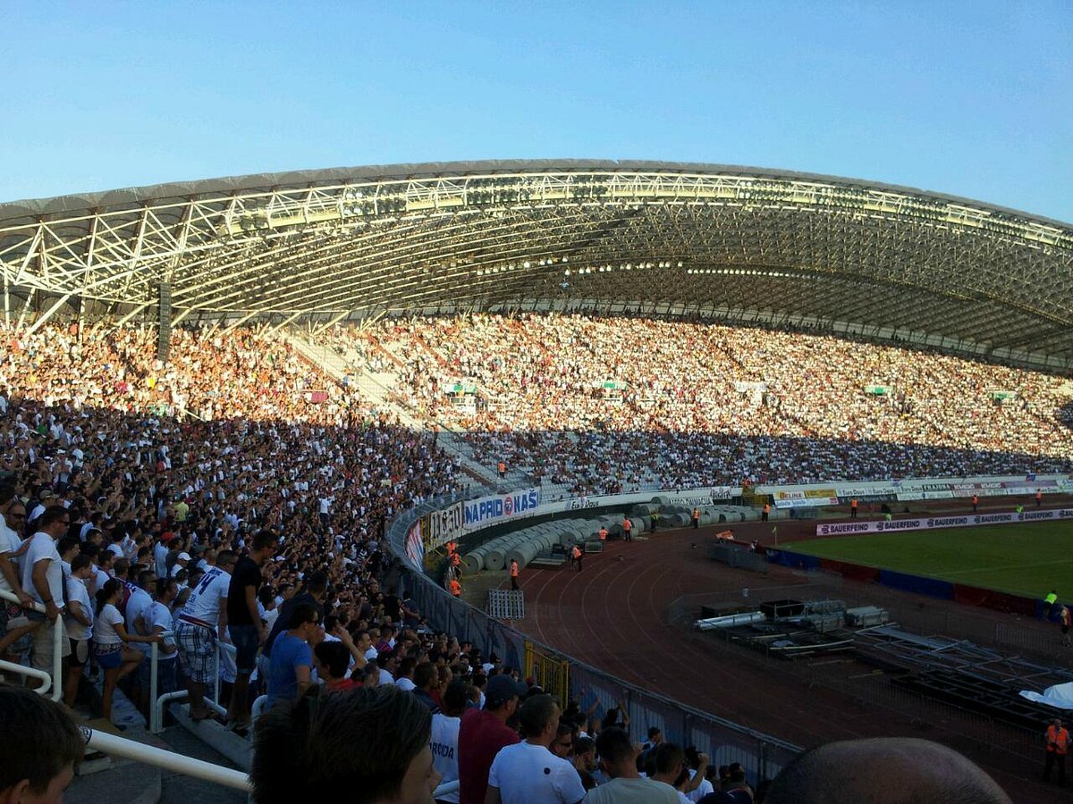 General view of Poljud stadium during UEFA Conference League Third